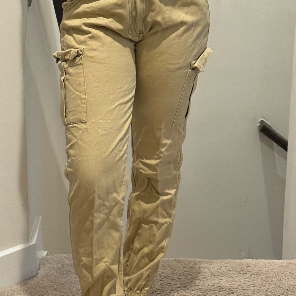 Tan Cargo Pants